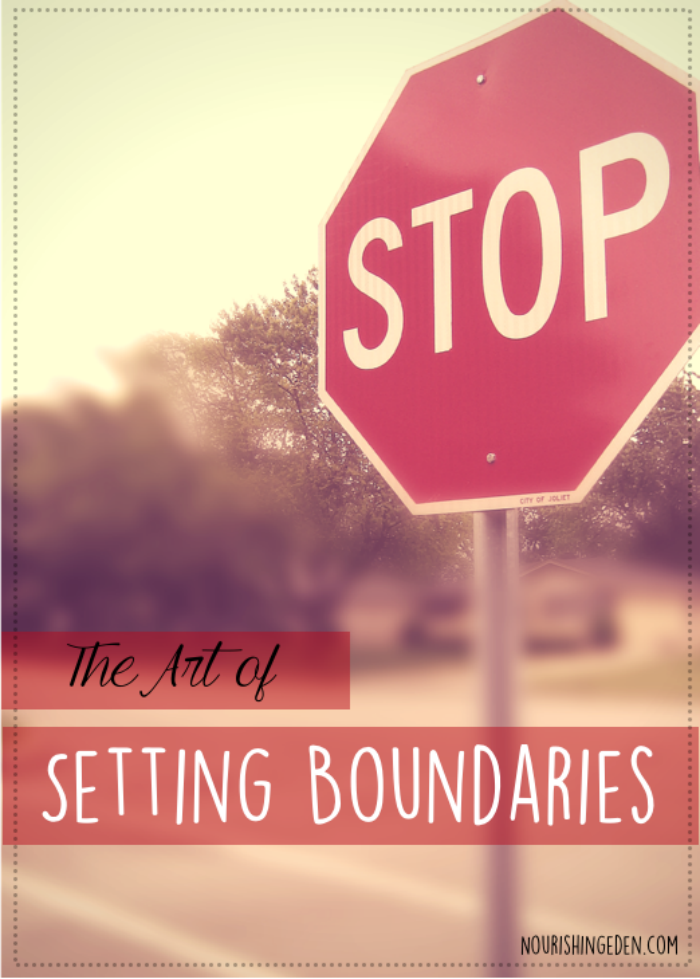 The Art Of Setting Boundaries - Nourishing Eden - Neenah, WI - Therapy